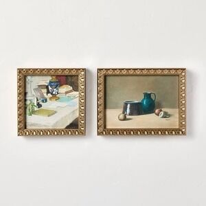6x6 & 6x8 Table Still Life Canvas Wall Art Set – Hearth & Hand Magnolia, Target